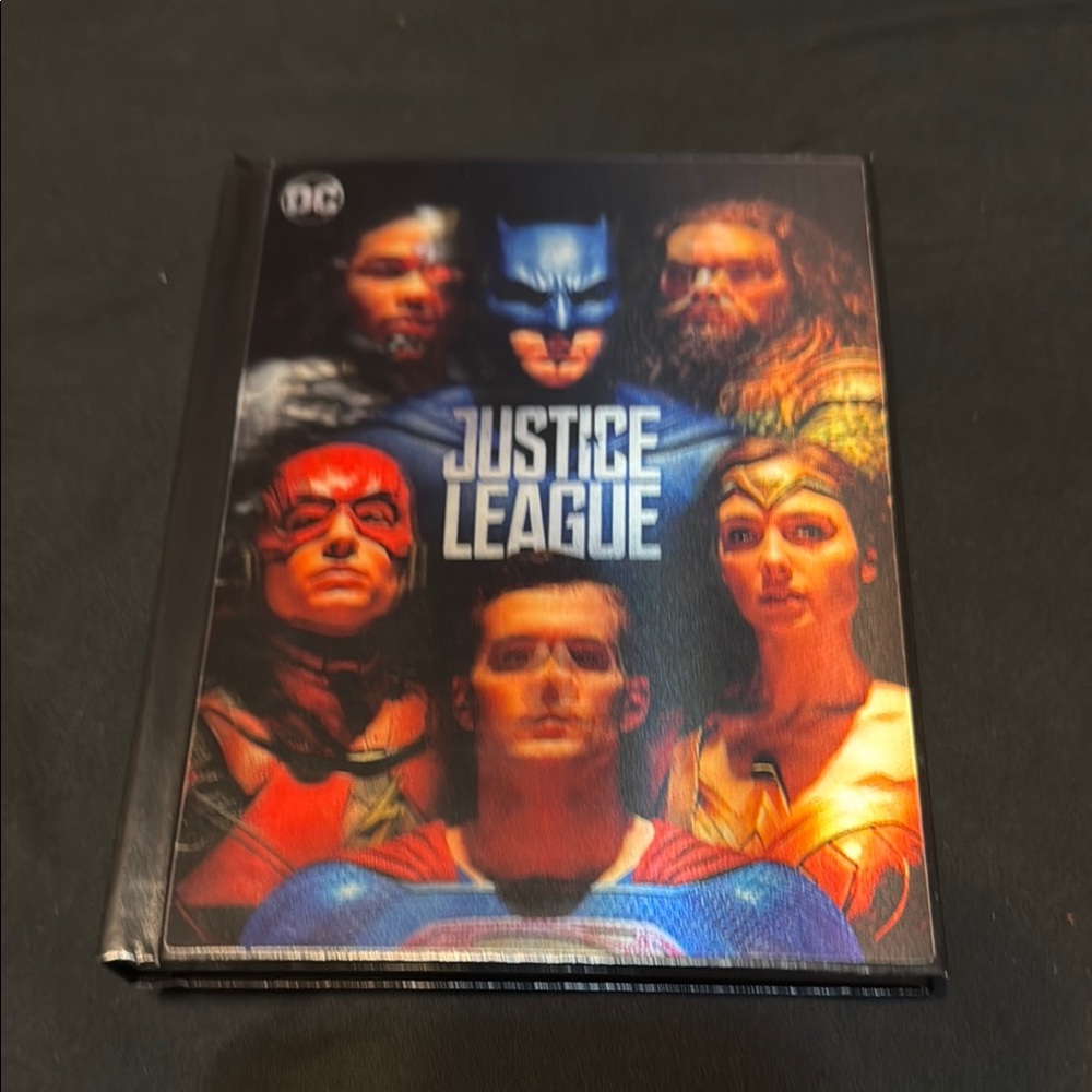 Justice League Digital Book Target Exclusive Blu-ray Lenticular Cover
